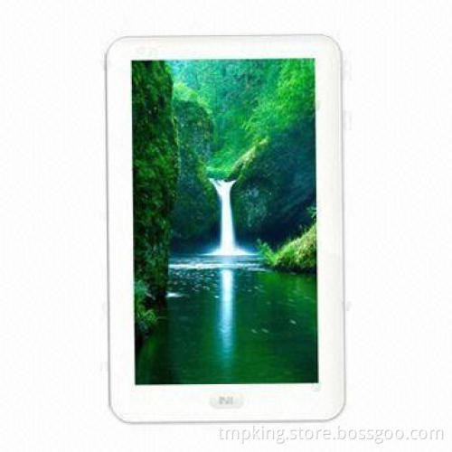 Pure Touch Screen Tablet PCs with Built-in Bluetooth, G-Sensor, 512MB DDR2 Memory and 8GB Disk